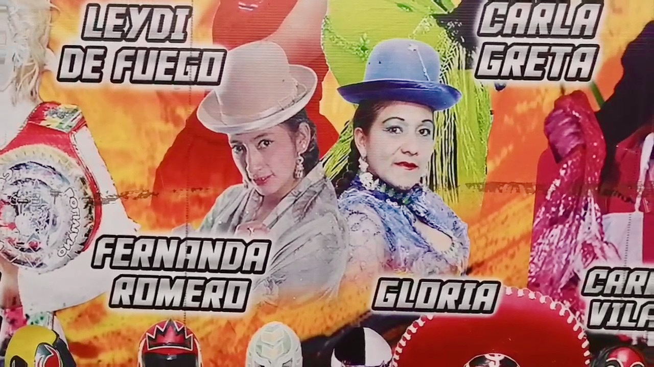 Professional Wrestling poster - La Paz, Bolivia Professional Wrestling poster - La Paz, Bolivia