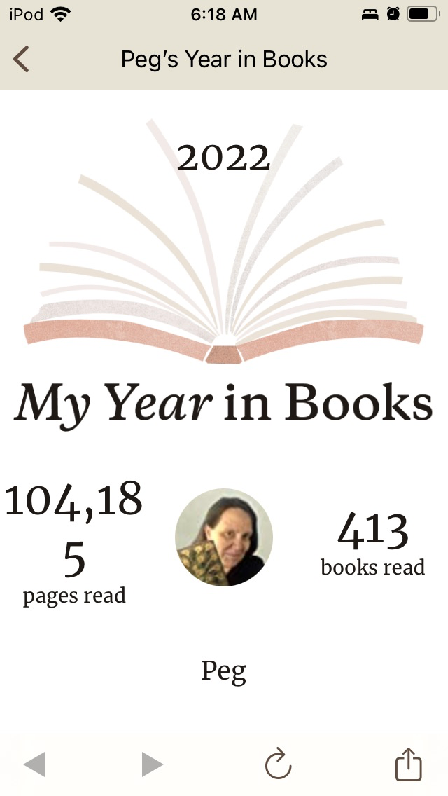2022 Goodreads challenge 2022 Goodreads challenge